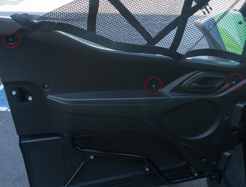 PRP Kawasaki KRX Mesh Window Net Set