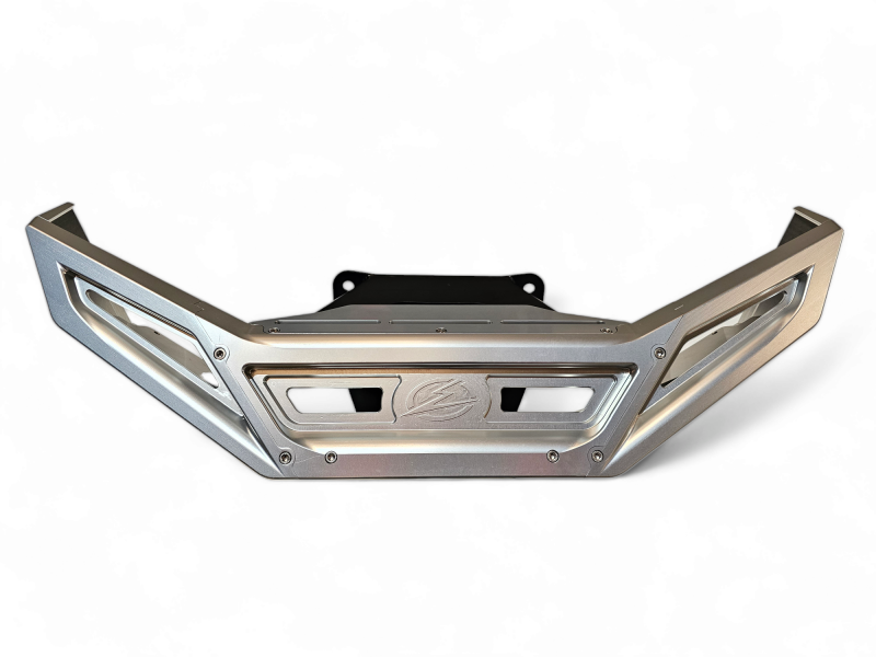 Elektric Offroad 2022-2025 Polaris RZR Pro R/ Pro S/Turbo R Billet Front Winch Bumper Anodized Clear