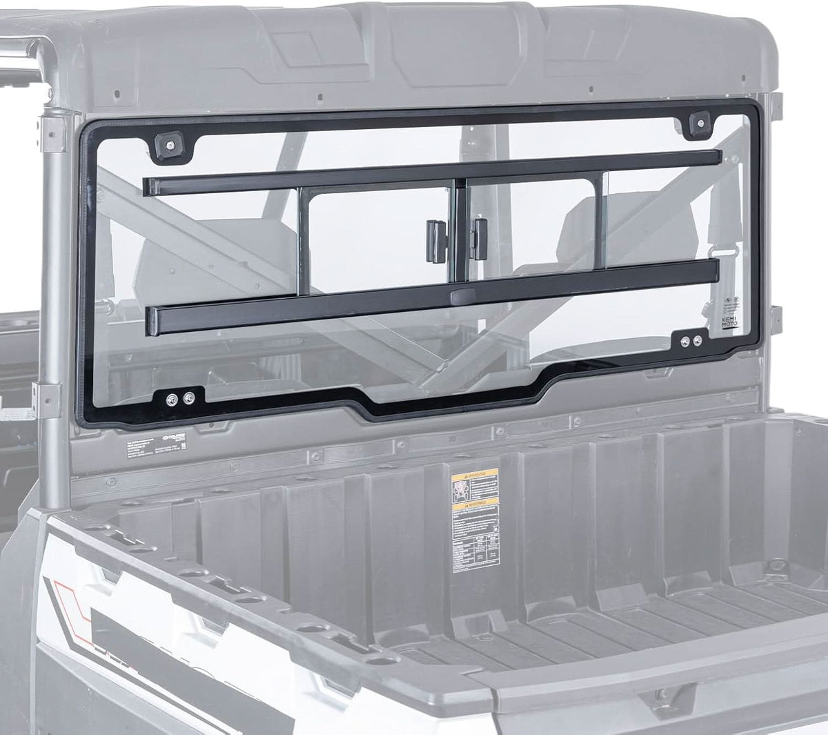 Sliding Glass Rear Window for Polaris Ranger 570 / 900 / 1000 & XP Crew (2013–2026)