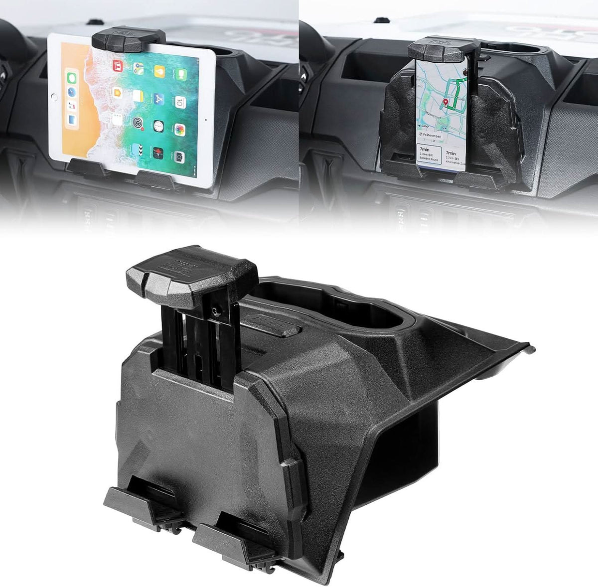 Spring Back Tablet Holder for Polaris Ranger 1000 / XP 1000 / Crew – fits Polaris Ranger Crew XP 1000