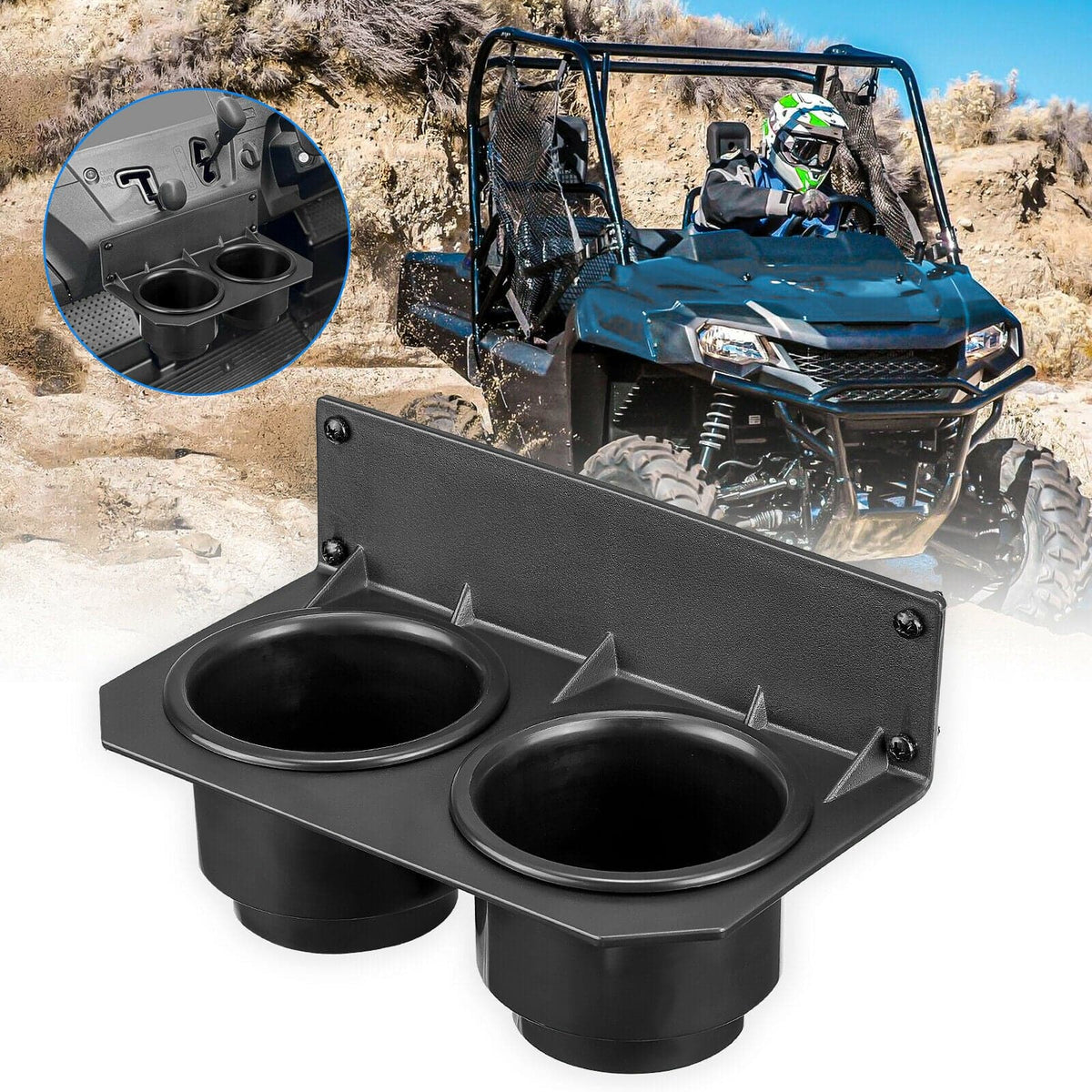 Center Dash Cup Holder for Honda Pioneer 700/700-4 2014-2023