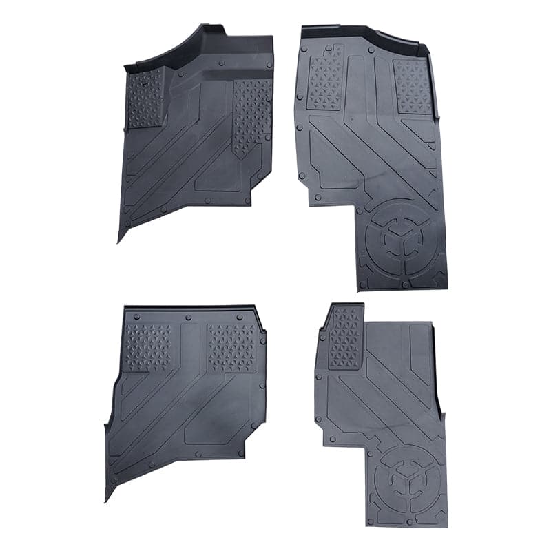 4pcs TPE Floor Mats Anti-Slip Mats for Ranger CREW XD 1500 2024+ – fits Polaris Ranger Crew XD 1500