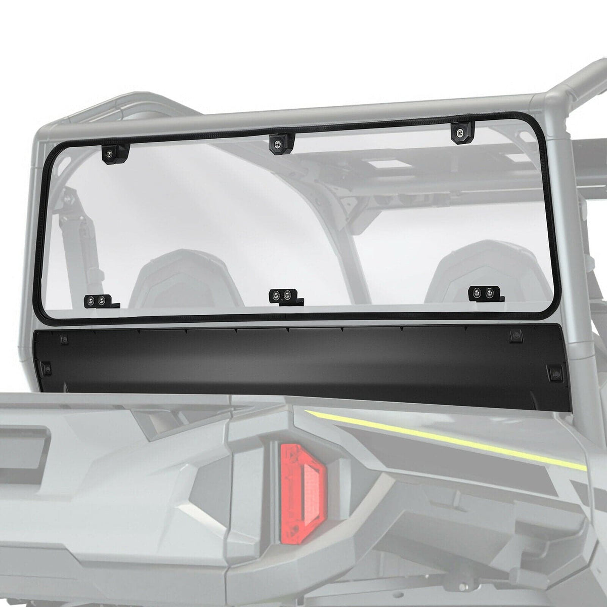 Rear Windshield Clear for Polaris General 1000 / 4 2016-2026 – fits Polaris General 1000