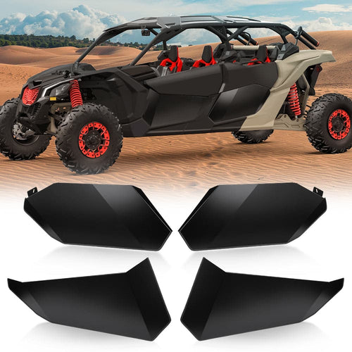 Aluminum Lower Door Panel Inserts For Can-Am Maverick X3 MAX – fits Can-Am Maverick X3 2-Seat