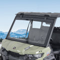 Can-Am Defender Glass Windshield with Manual Wipers (2016–2026) – fits Can-Am Defender HD10