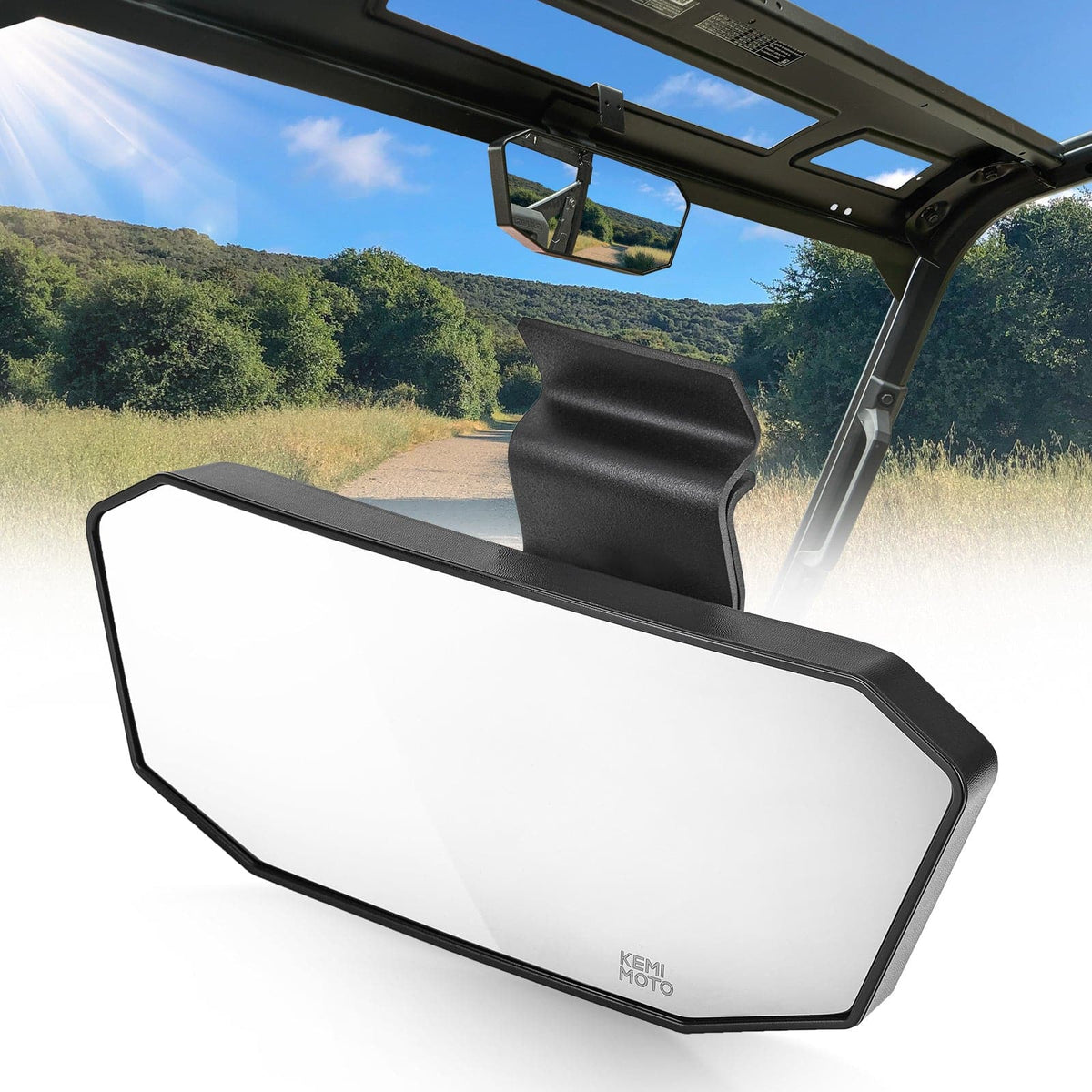 Rear View Mirror for Polaris Ranger/Can-Am Defender 2015-2023 – fits Polaris Ranger 1000 Diesel