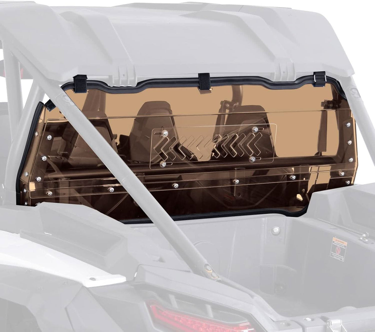 UTV Sliding Vented Tinted Rear Windshield for 2024+ Polaris RZR XP 1000 / RZR XP4 1000 – fits Polaris RZR XP 1000 (2024+)