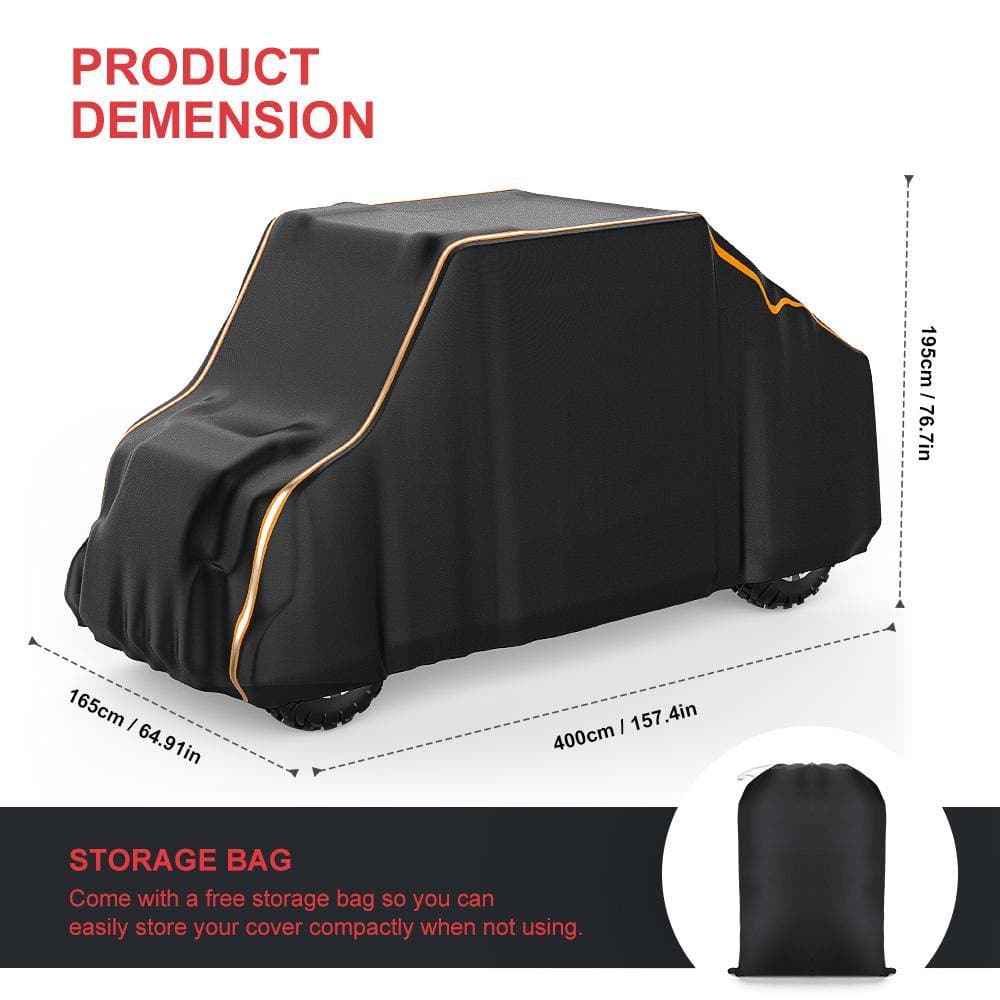 UTV Cover Waterproof 4-Seat 420D for Defender, Ranger, General