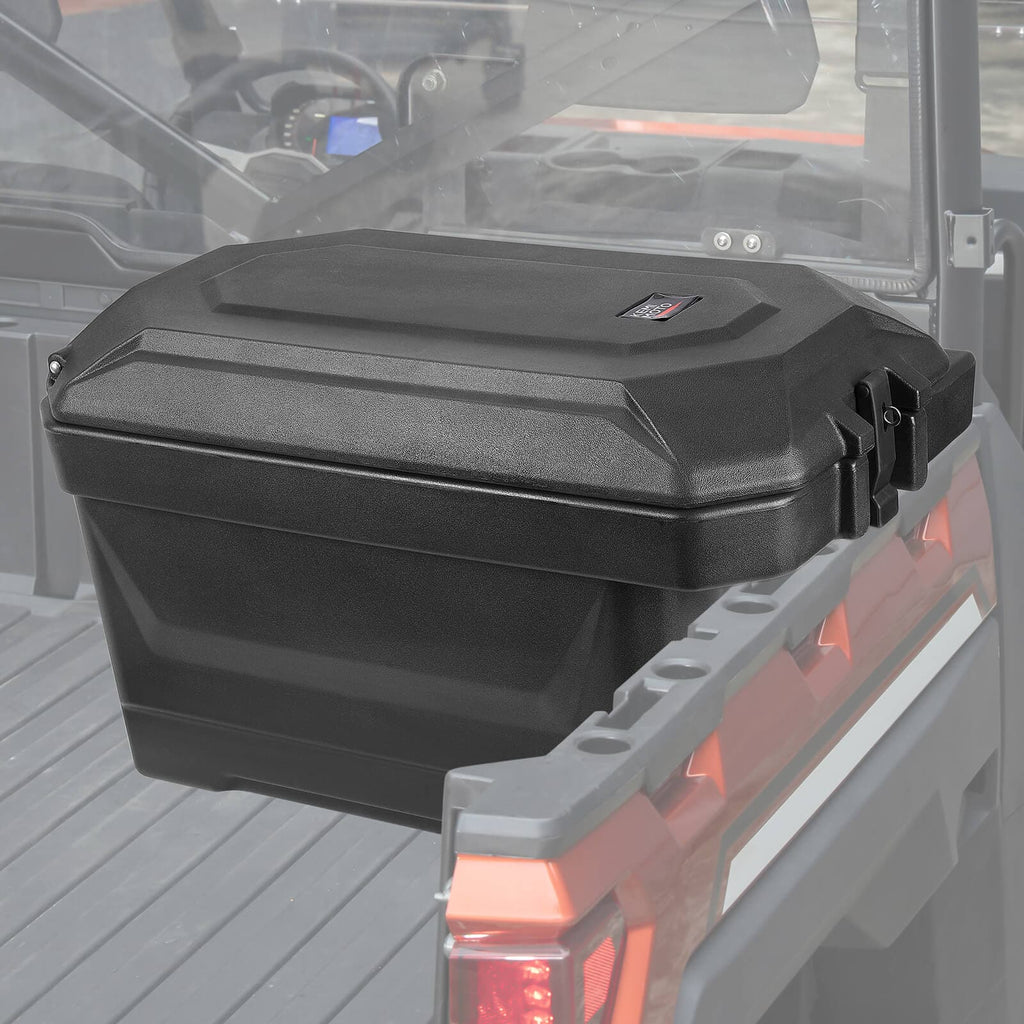 2" Tie Down Anchors & Big Size Cargo Box (Passenger Side) for Polaris Ranger