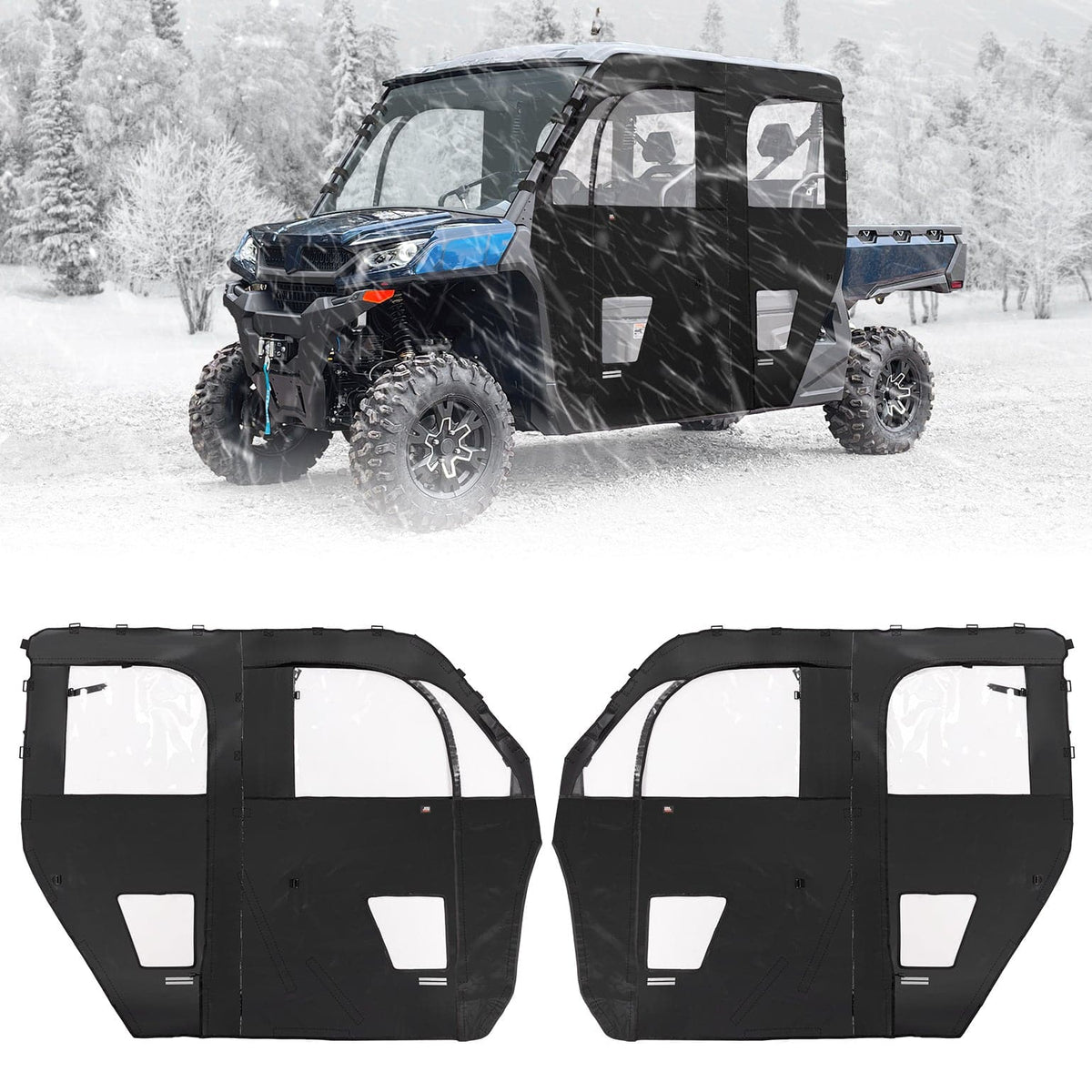 Soft Cab Enclosure Doors for CFMOTO UForce 1000XL 2022-2026