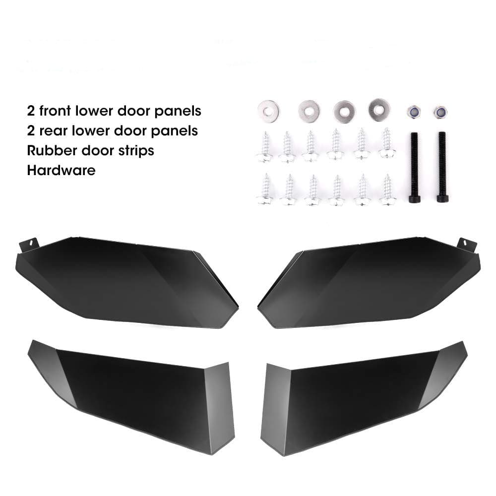 Aluminum Lower Door Panel Inserts For Can-Am Maverick X3 MAX
