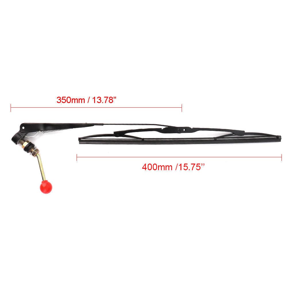 UTV Manual Hand Operated Windshield Wiper