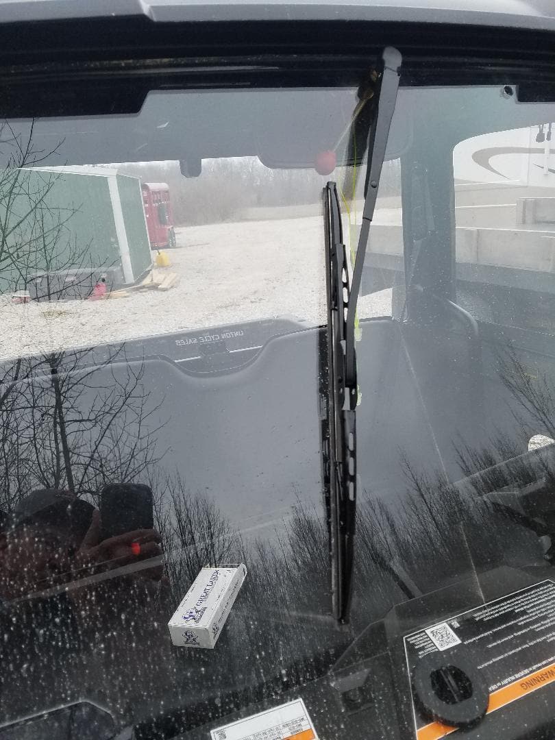 UTV Manual Hand Operated Windshield Wiper