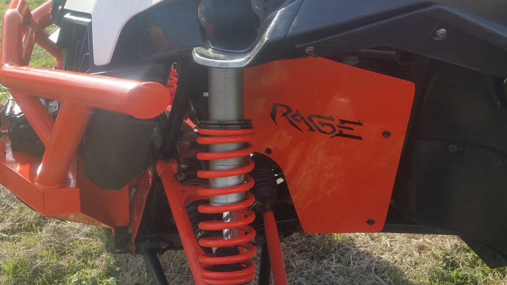 Rage Fab Maverick fender liner detail