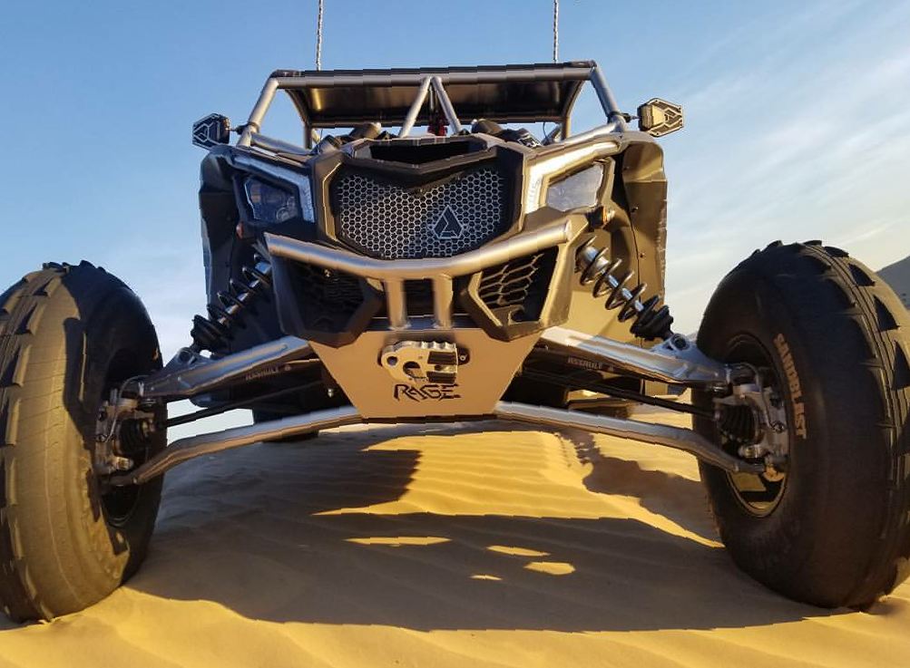 Rage Fab X3 front bumper detail