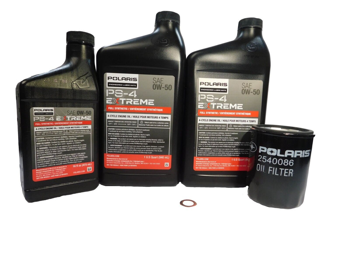 2016-2022 Polaris General 4 1000 Ace 1000 OEM Oil Change Kit 2890057