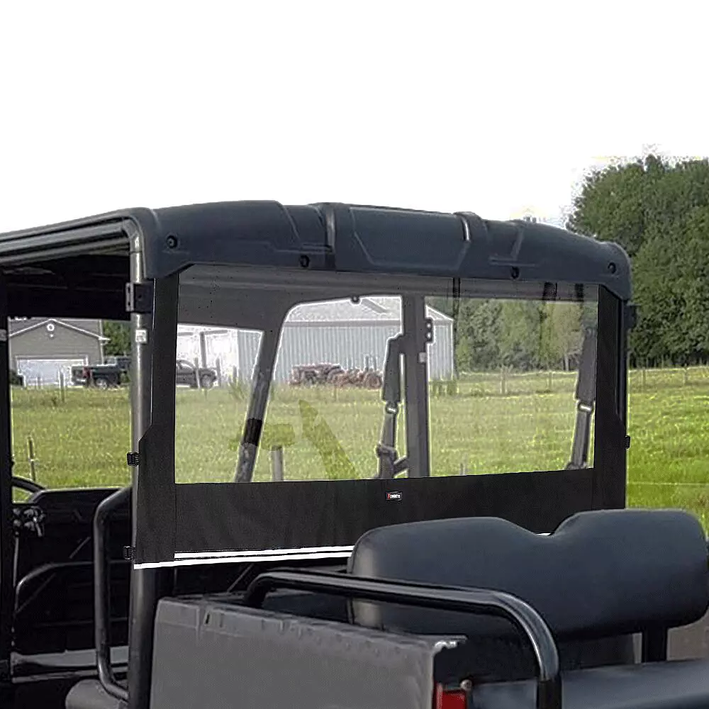 UTV Soft Rear Window Shield Windshield for Polaris Ranger 500/650/700 – fits Polaris Ranger 500 (2017-2022)