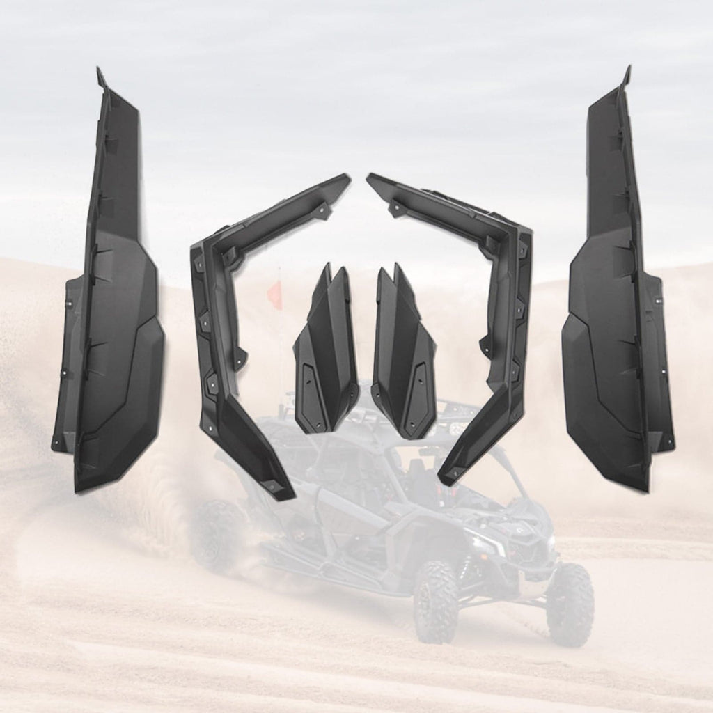 Fender Flares for Can-Am Maverick X3 / X3 Max – fits Can-Am Maverick X3 2-Seat