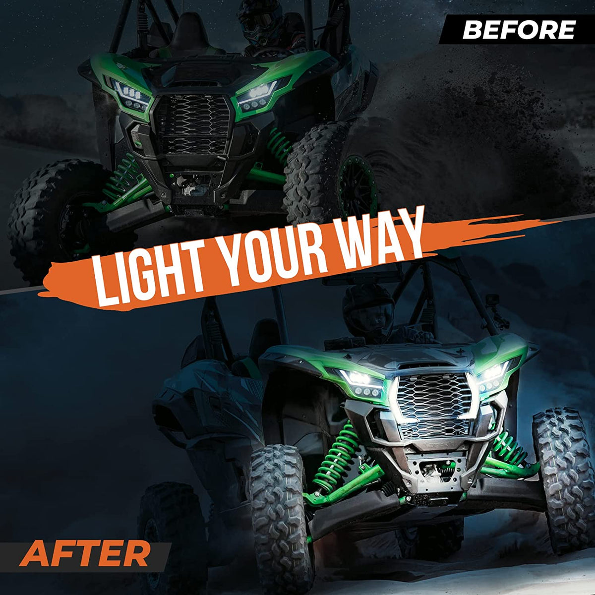 Fang Lights for Kawasaki Teryx KRX 1000