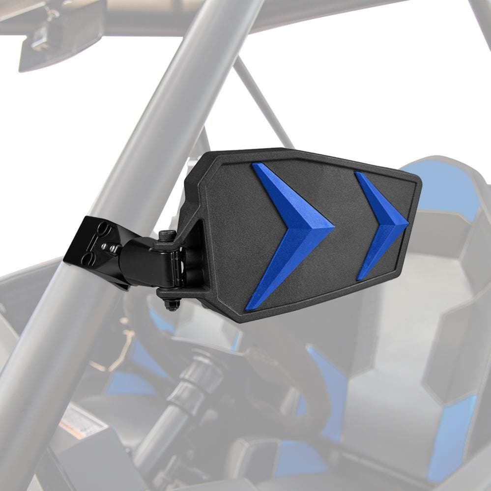 Color Side Rear View Mirror For 1.75" UTV Roll Bar – fits Can-Am Maverick X3 2-Seat