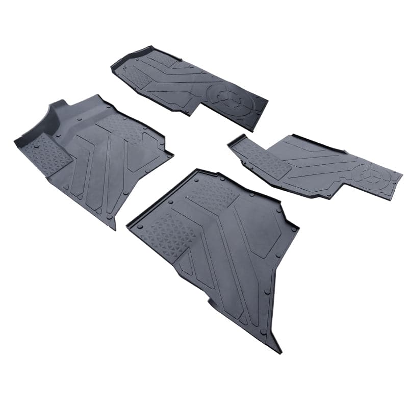 4pcs TPE Floor Mats Anti-Slip Mats for Ranger CREW XD 1500 2024+ – fits Polaris Ranger Crew XD 1500 (view 5)
