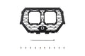 Diode Dynamics 14-18 Polaris RZR XP Stage Series LED Grille Kit Bracket Kit
