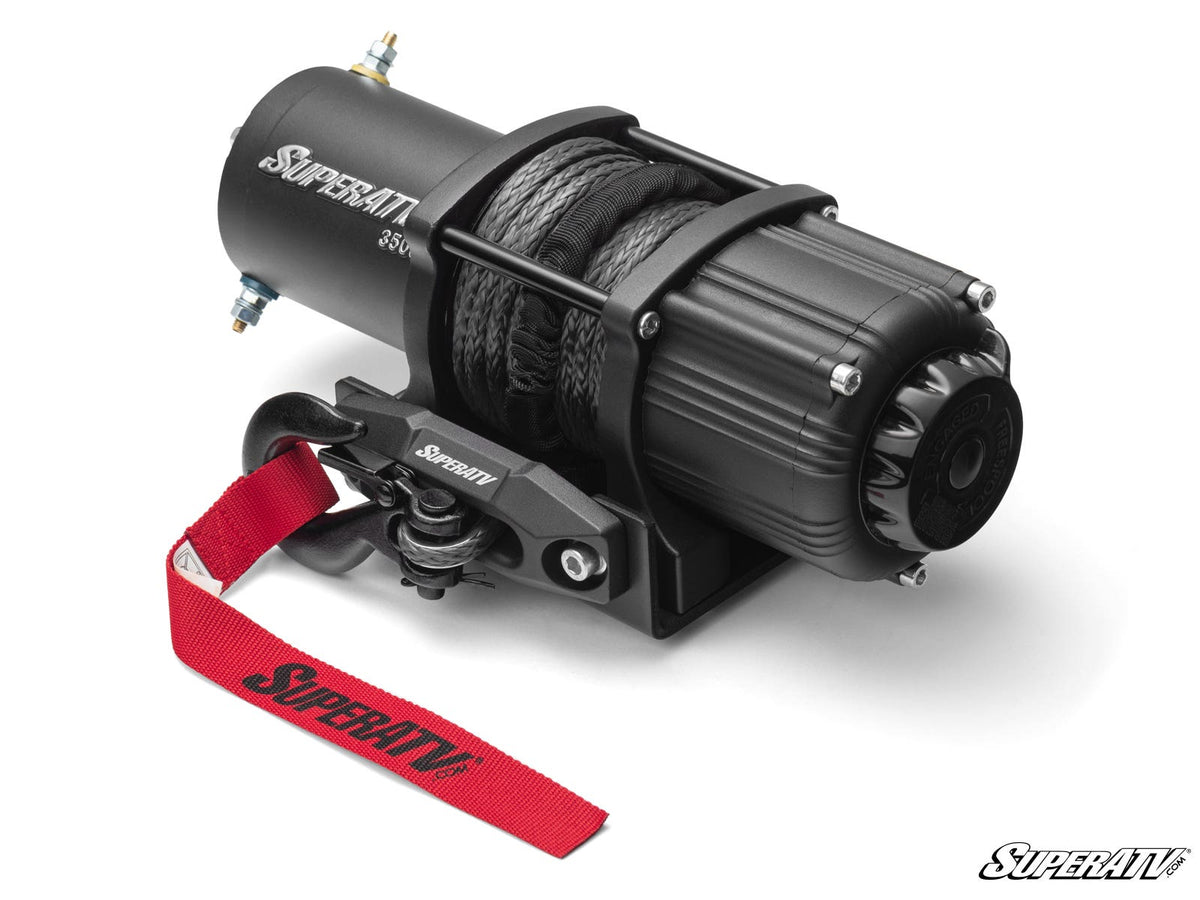 3500 Lb. UTV/ATV Winch (With Wireless Remote & Synthetic Rope)