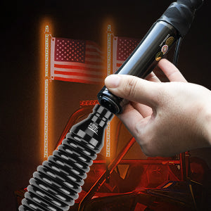 UTV 2pcs 3ft / 4ft Whip Lights with Spring Base for X3 / RZR
