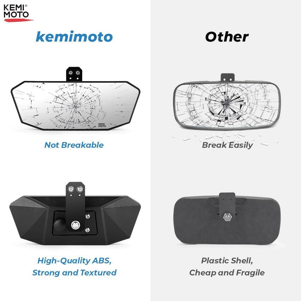 Upgraded Rear View Mirror for Polaris Ranger 500/570/900/1000 Crew XP