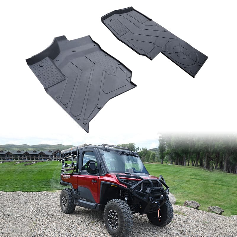 TPE Floor Mats for Polaris Ranger XD 1500 2024+ – fits Polaris Ranger XD 1500