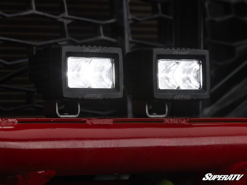 3" x 1.5" Single-Row LED Cube Lights – fits Can-Am Commander (2021+)
