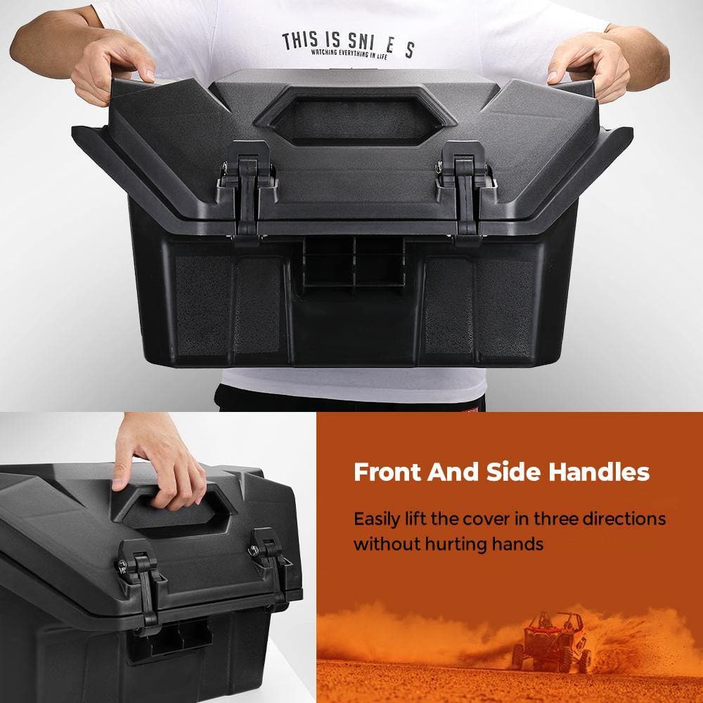UTV 42QT Rear Cargo Storage Box for Polaris RZR PRO XP /XP 4 – fits Polaris RZR Turbo R