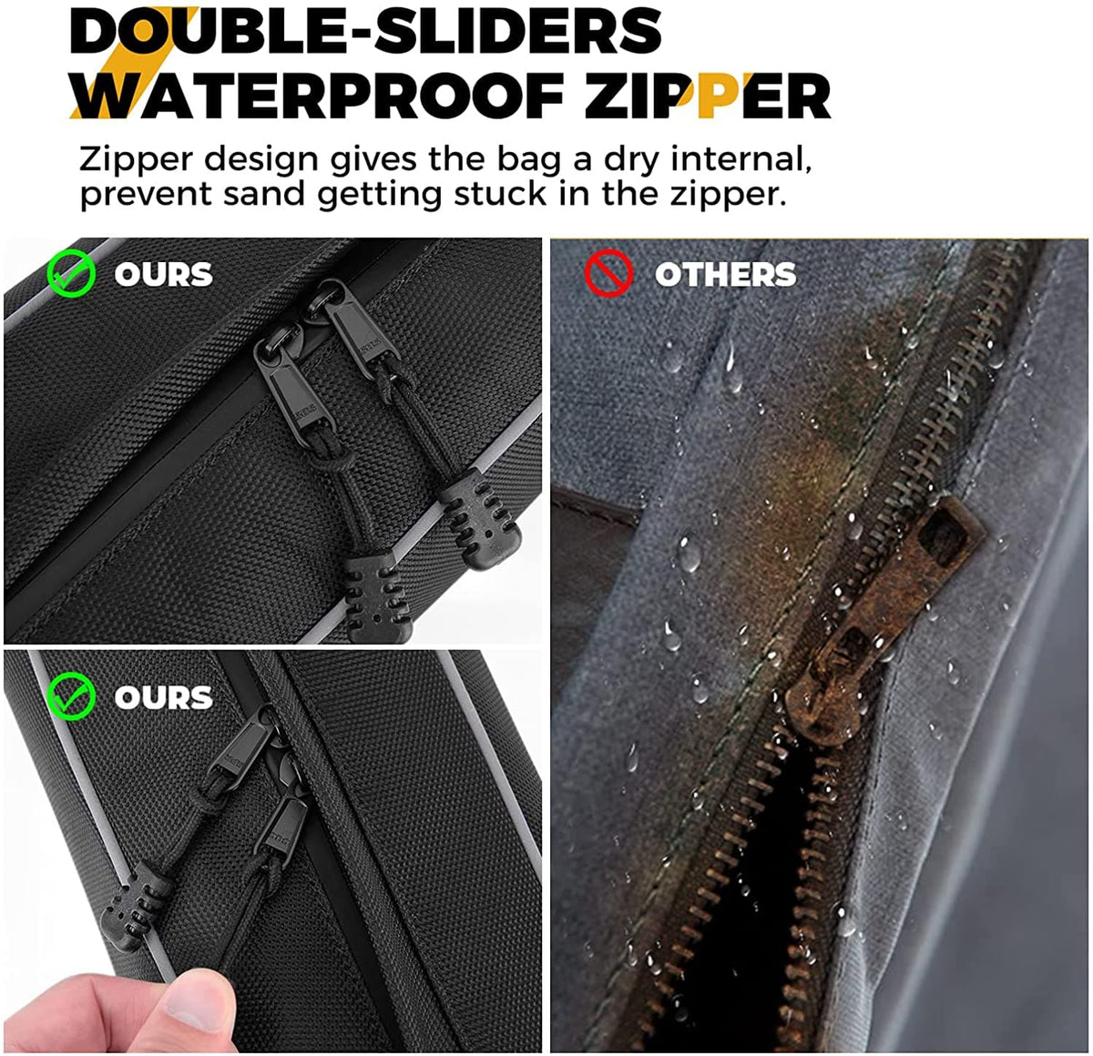 Rear Corner Bag for Polaris RZR Turbo / XP 1000 2pcs