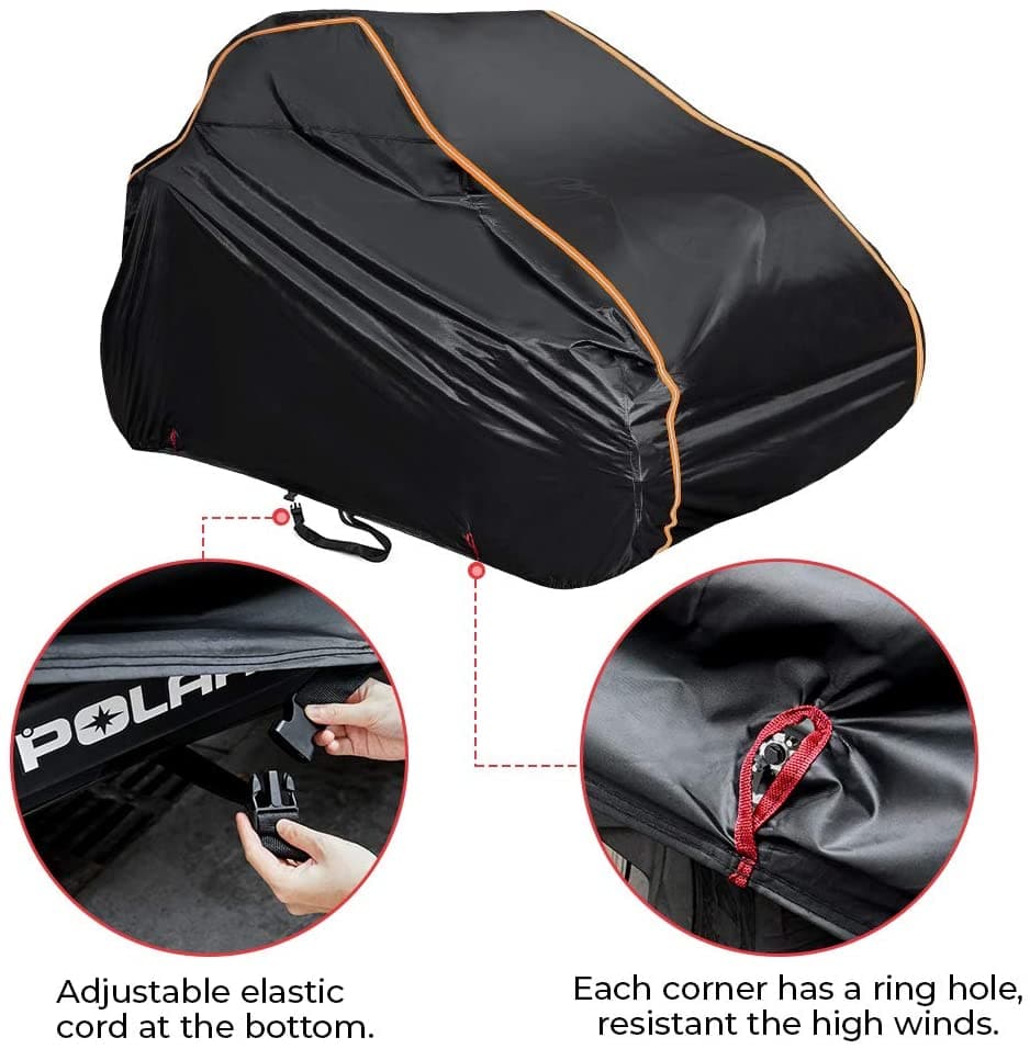 UTV Cover with Rlective Strip Fit Polaris RZR