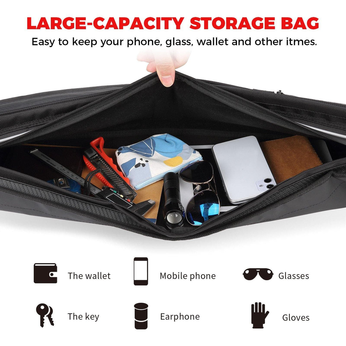 Roof Overhead Storage Bag for Polaris RZR XP 1000 / S 1000