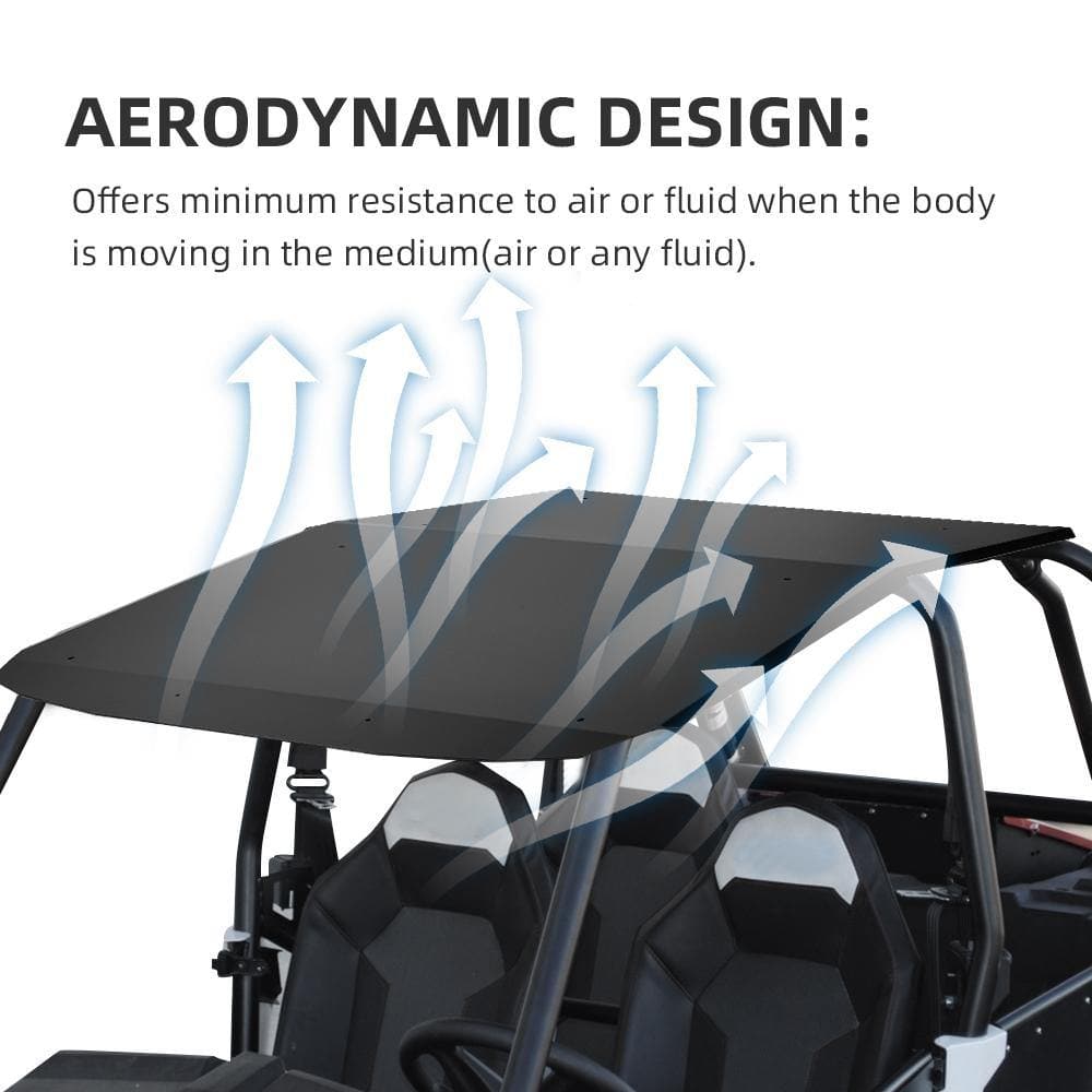 Aluminum Roof for Polaris RZR XP 4 900/ 1000/ 4 Turbo – fits Polaris RZR XP 4 Turbo