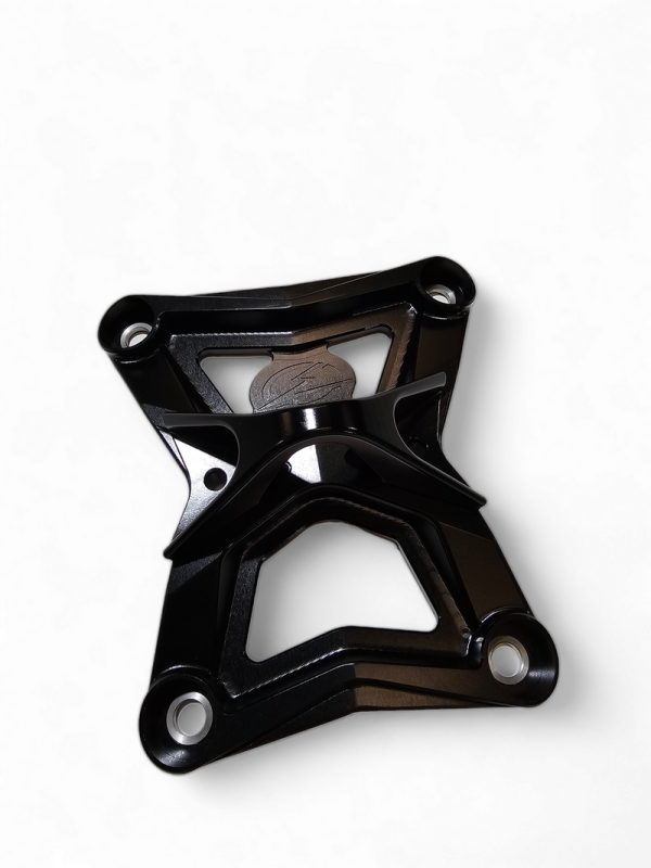 Elektric Offroad 2020-2024 Polaris RZR Pro XP Radius Rod Plate With Tow Hook Anodized Black