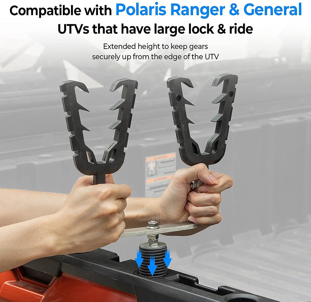 UTV Gun Mount, Tool Rack Fit Polaris Ranger & General