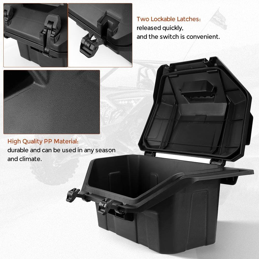 UTV 42QT Rear Cargo Storage Box for Polaris RZR PRO XP /XP 4 – fits Polaris RZR Turbo R 4
