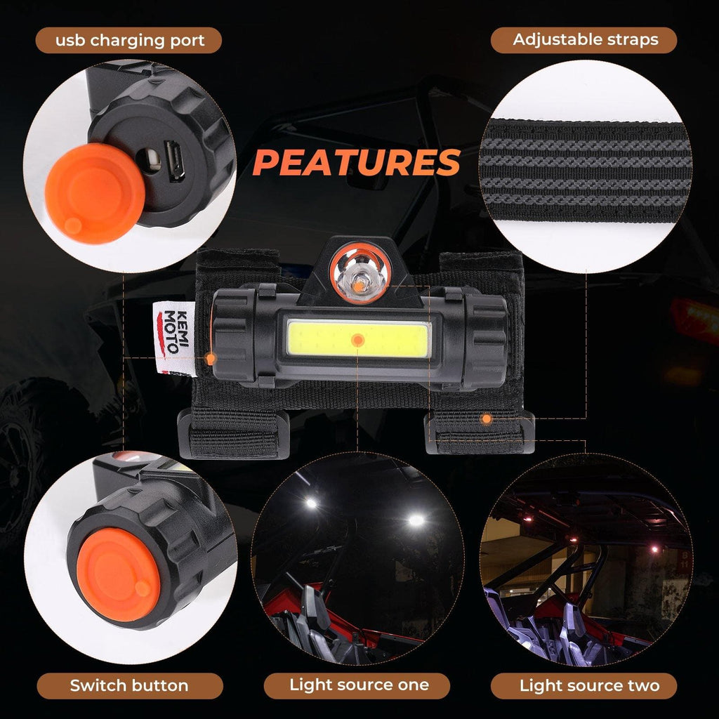 UTV Universal Interior Lights for 1.25-2" Roll bar