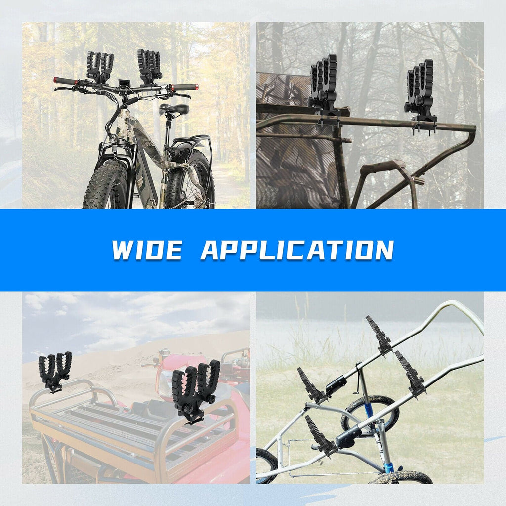 UTV ATV Double U-bracket Mount Grip