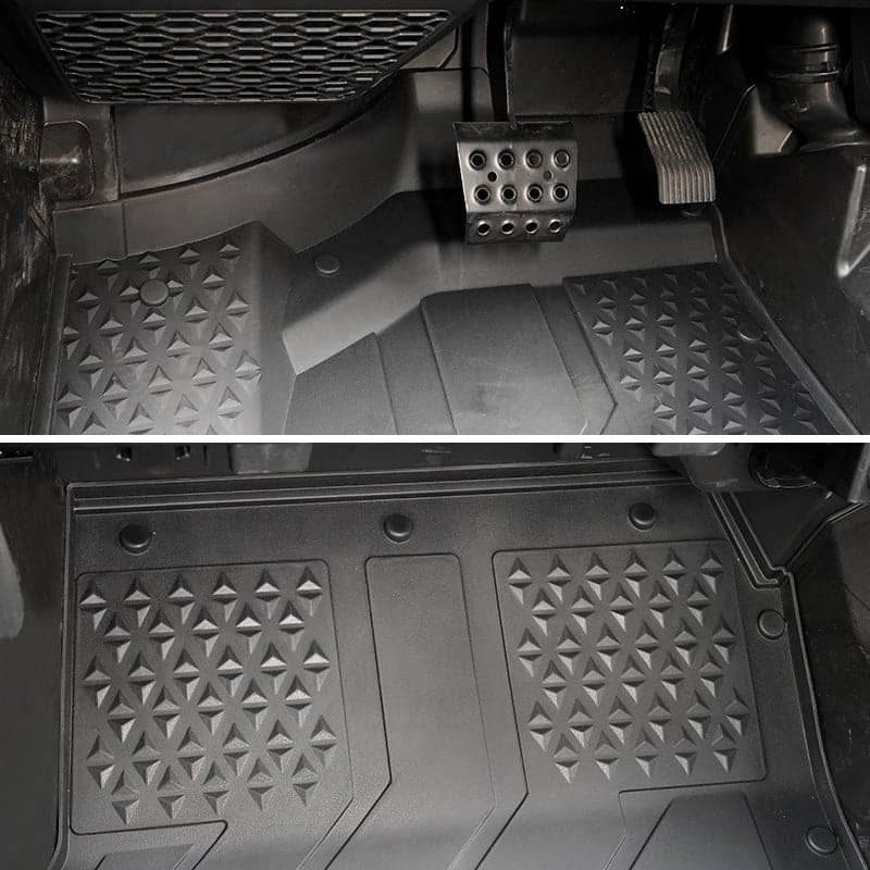 4pcs TPE Floor Mats Anti-Slip Mats for Ranger CREW XD 1500 2024+ – fits Polaris Ranger Crew XD 1500 (view 3)