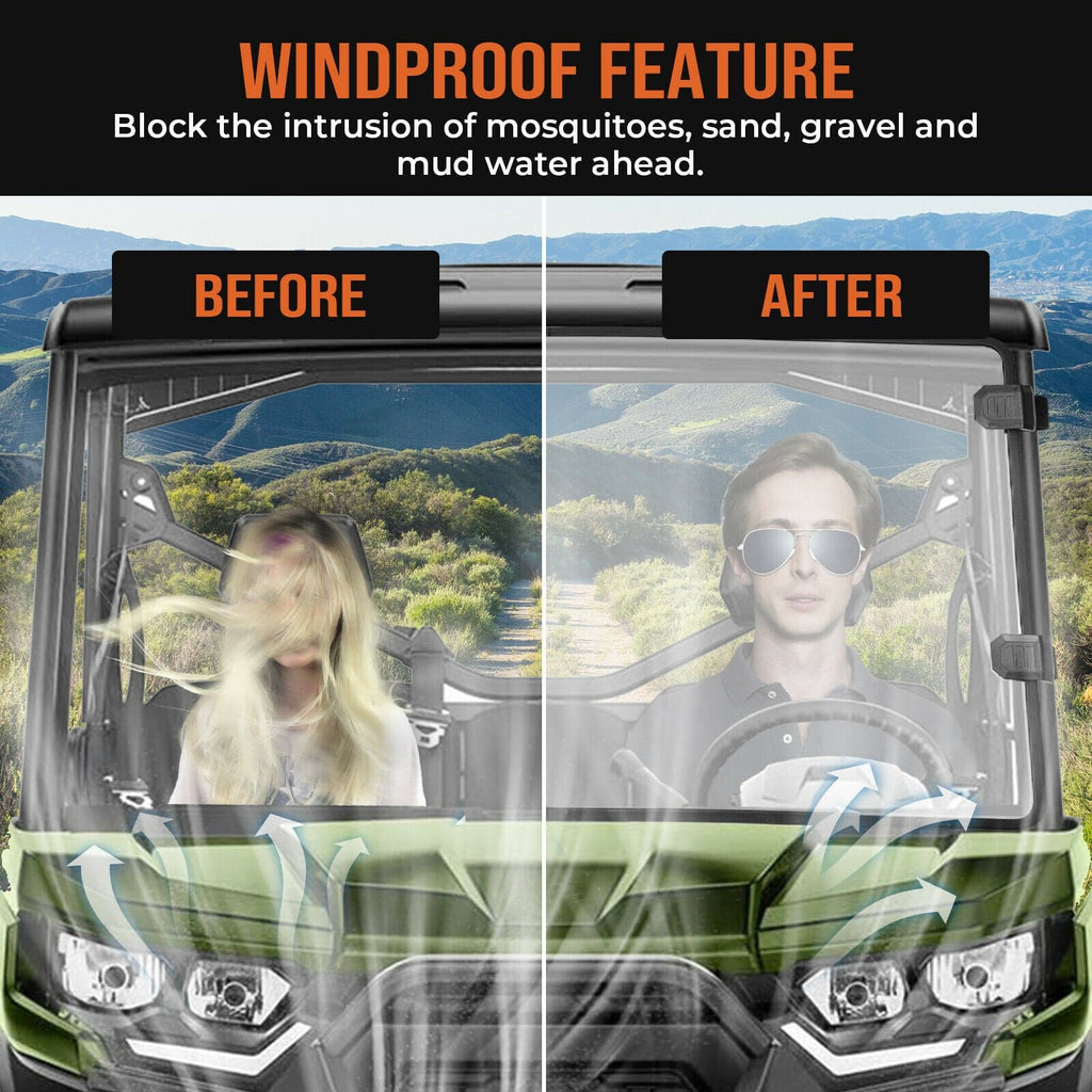 Front Full Windshield for Can Am Defender HD 5 /8 /10 /MAX