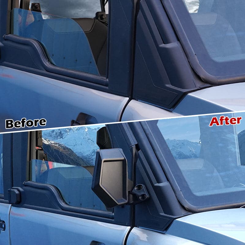 Mounted Side Mirrors for Polaris Ranger XD 1500 2024-2025 – fits Polaris Ranger XD 1500
