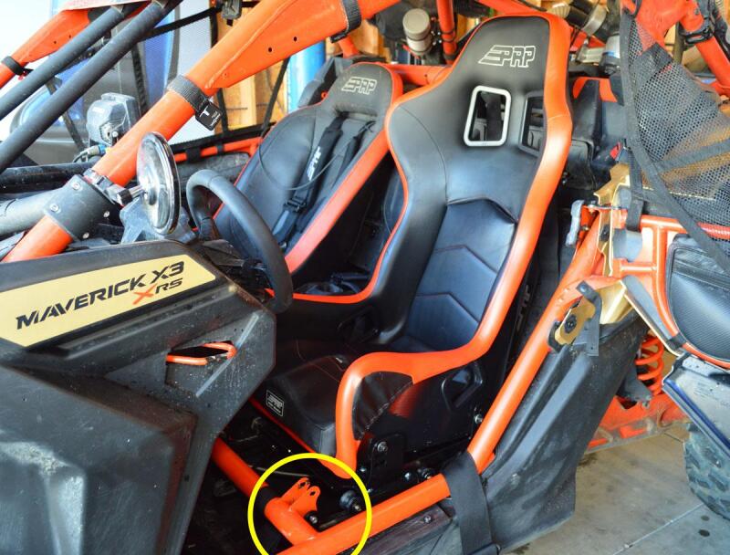 PRP Can-Am Maverick X3 Composite Seat Mounting Kit