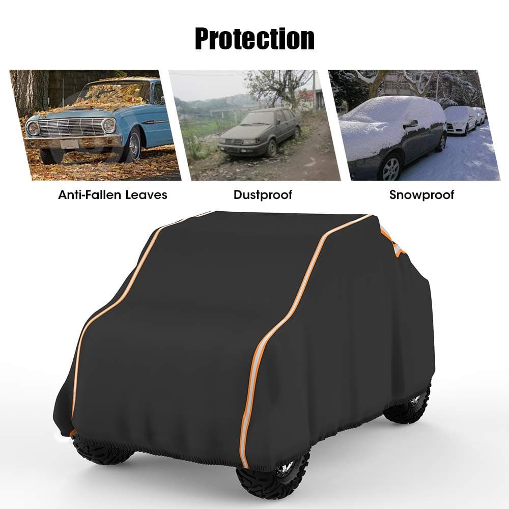 UTV Cover with Rlective Strip Fit Polaris RZR