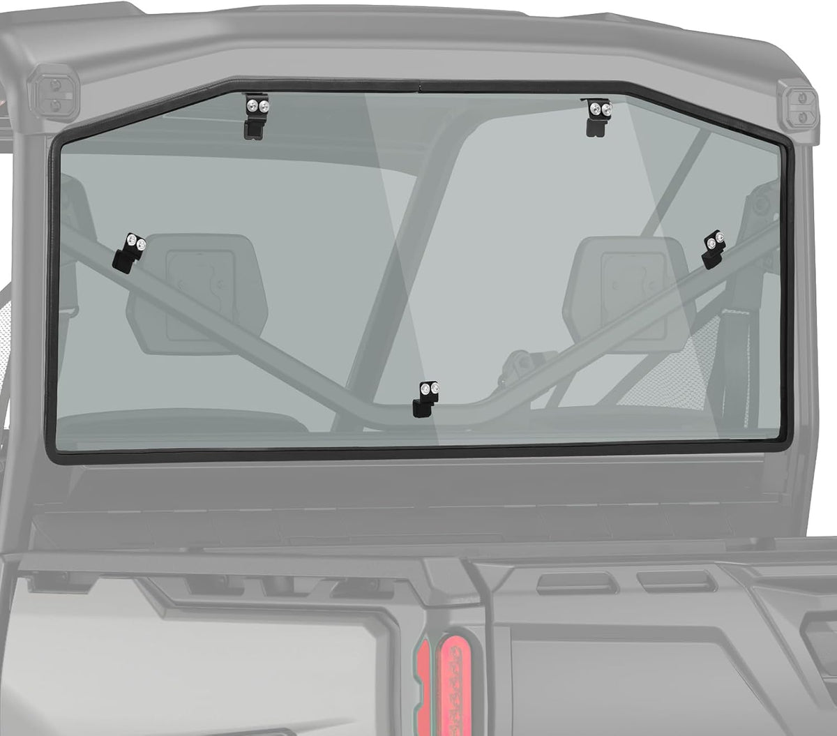 Rear Tinted Windshield for Can-Am Defender HD5/8 /10/MAX – fits Can-Am Defender HD10