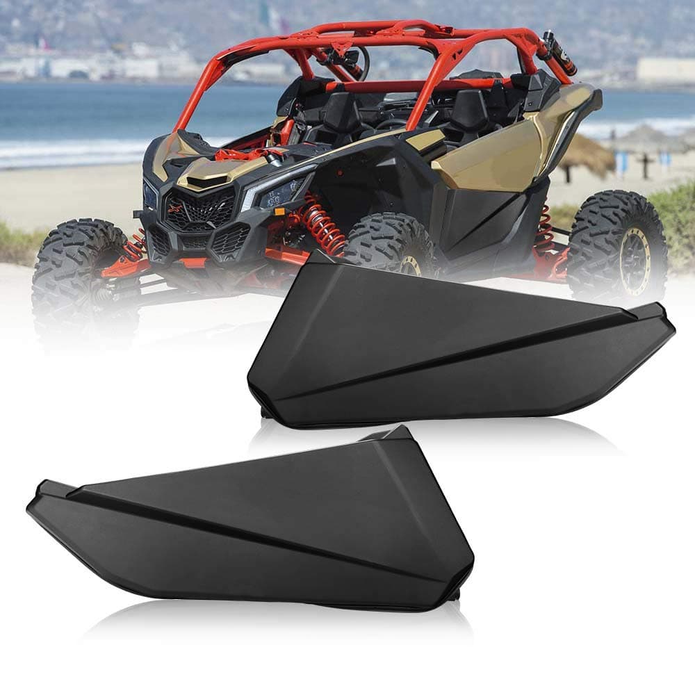 Front Lower Doors with Metal Frame for Can-Am Maverick X3