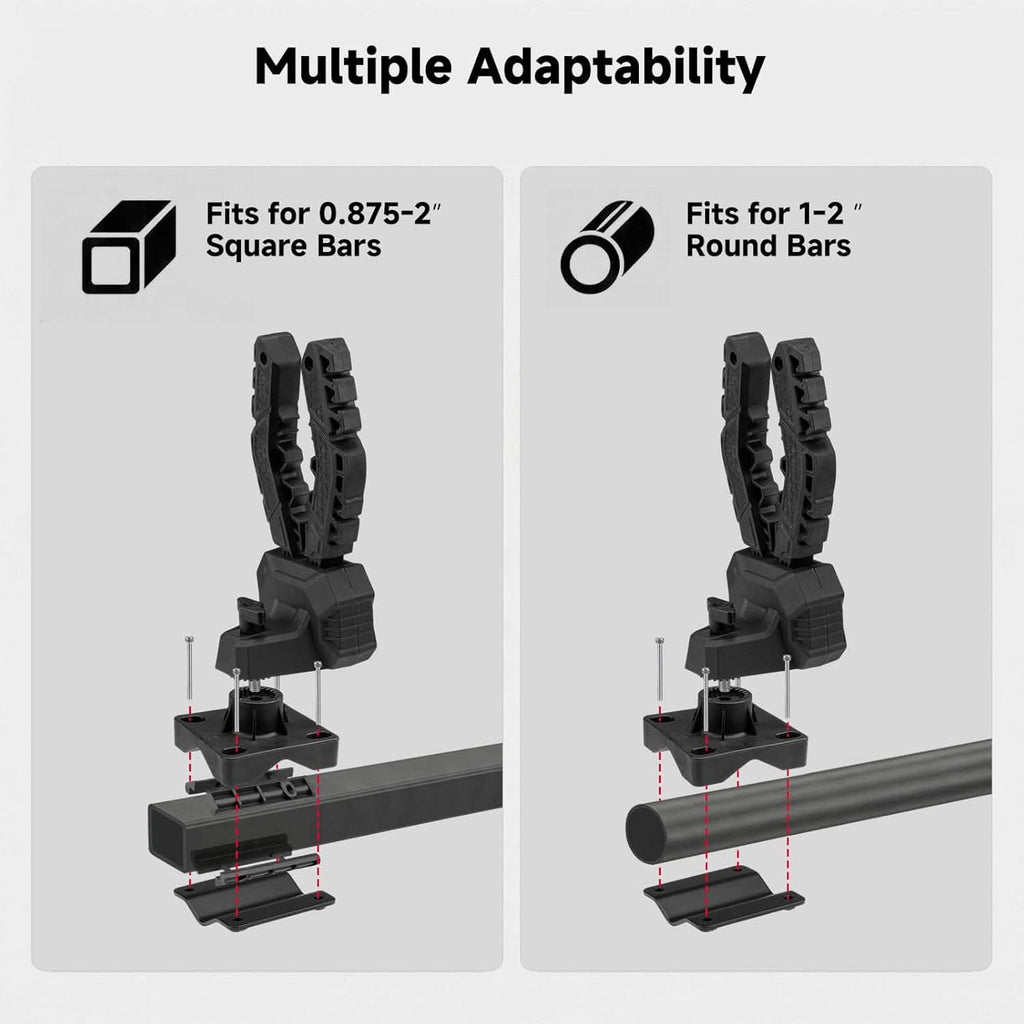 Hunting Tool Holder Gear Mount for UTV|ATV (2-Pack)