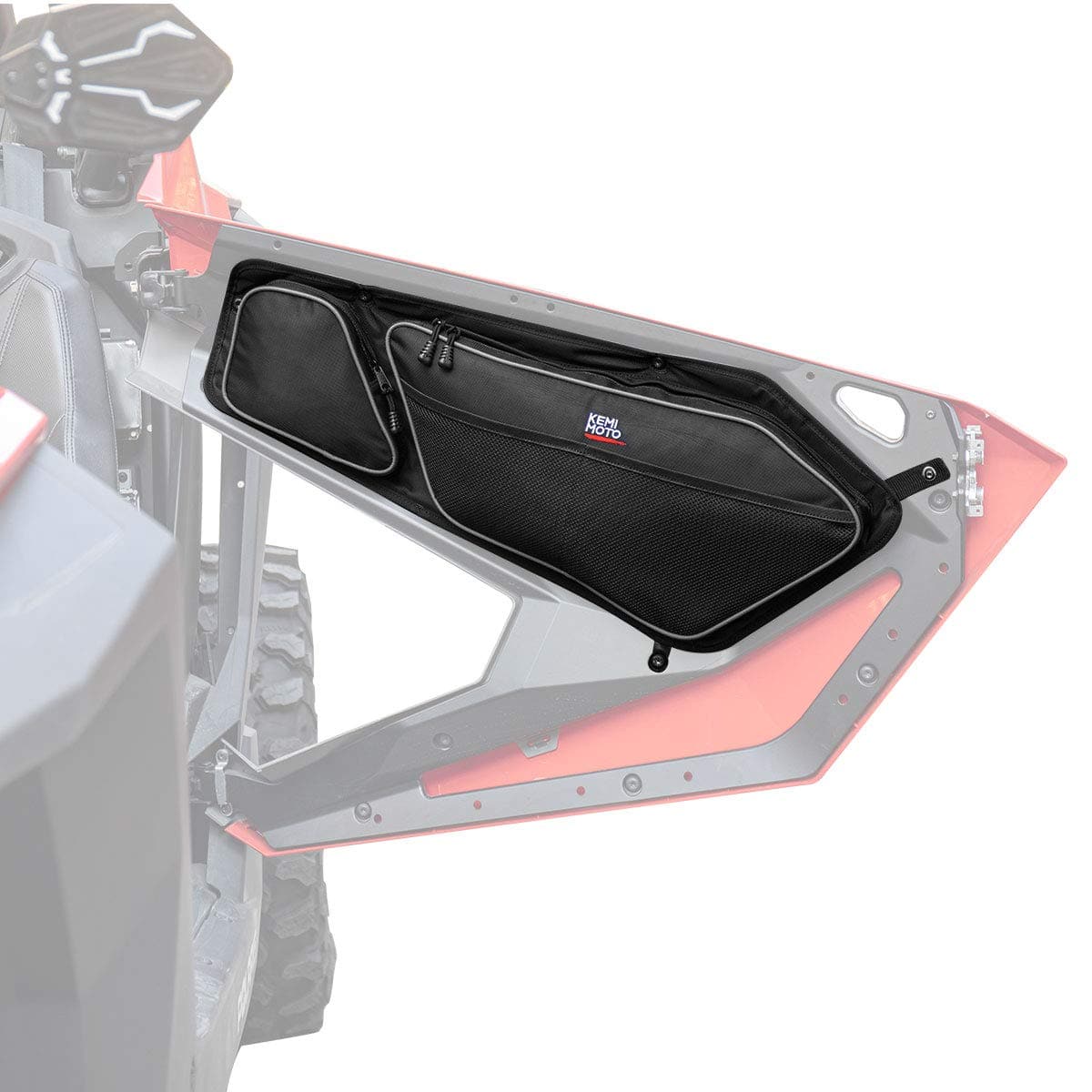 Front Door Bags with Removable Knee Pad for RZR PRO XP 2020-2024 – fits Polaris RZR